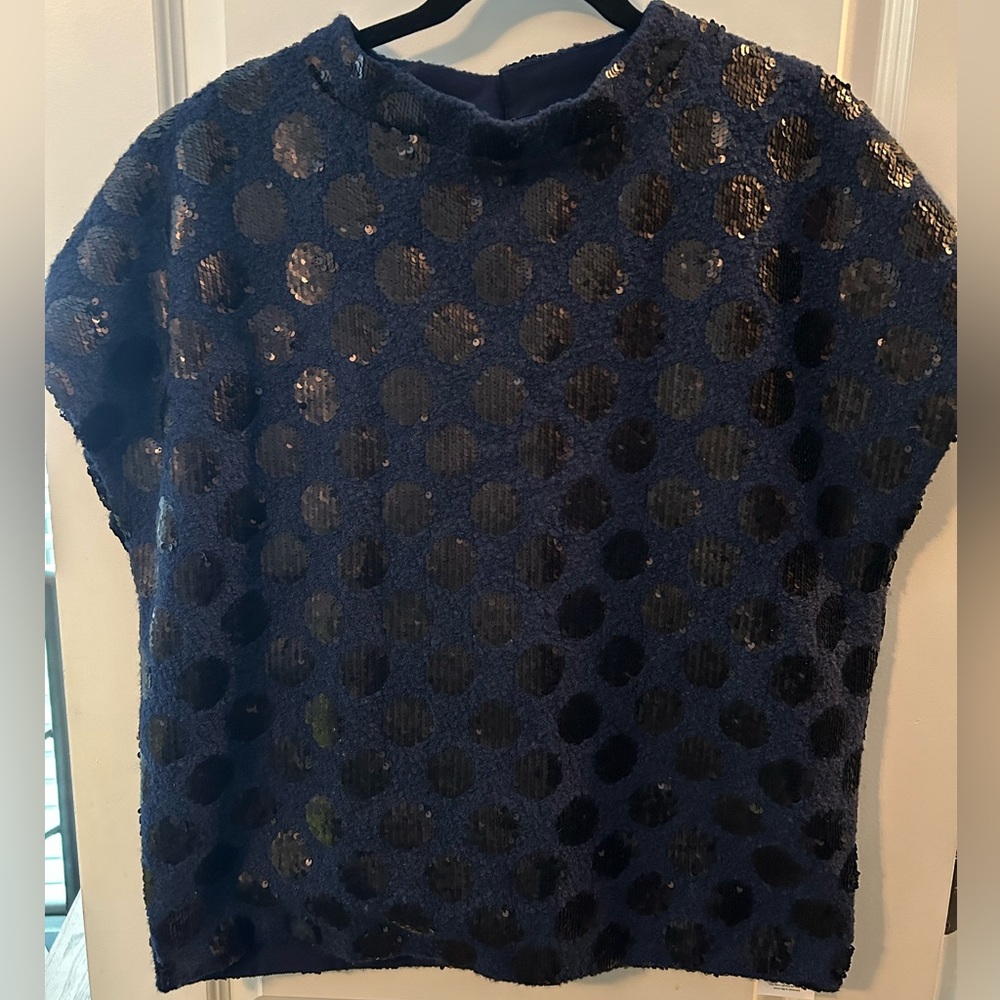 Ann Mashburn Sequin Dot Top